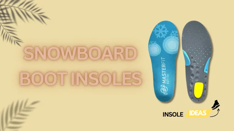 Snowboard boot insoles